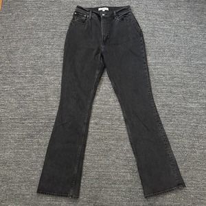 Abercrombie Fitch Curve Love 70s Vintage Flare Ultra High Rise Jeans 6/28 Tall